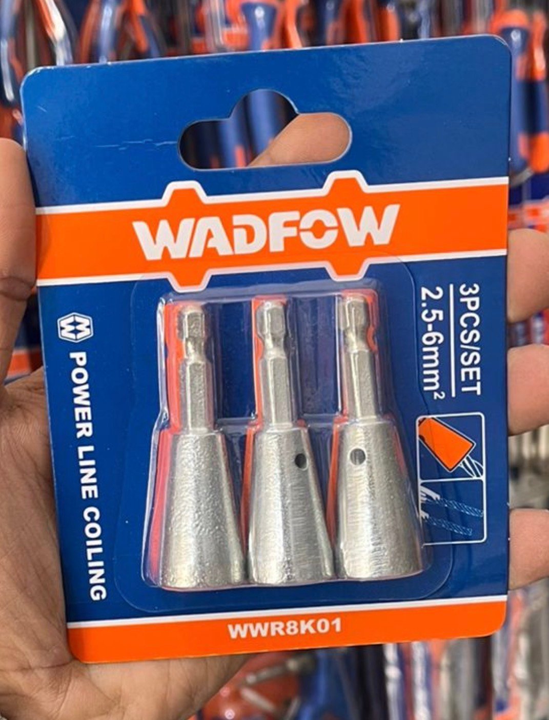 طقم لقم لف اسلاك parallel range 2.5-6 wadfow wwr8k01
