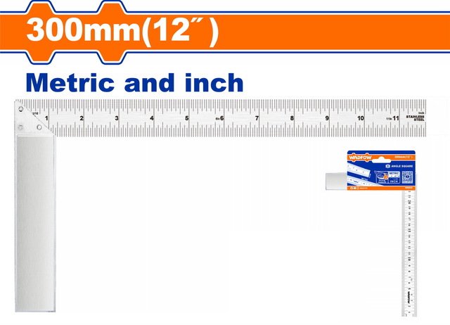 wsr2930 زاويه علام 12 بوصه wadfow Angle square