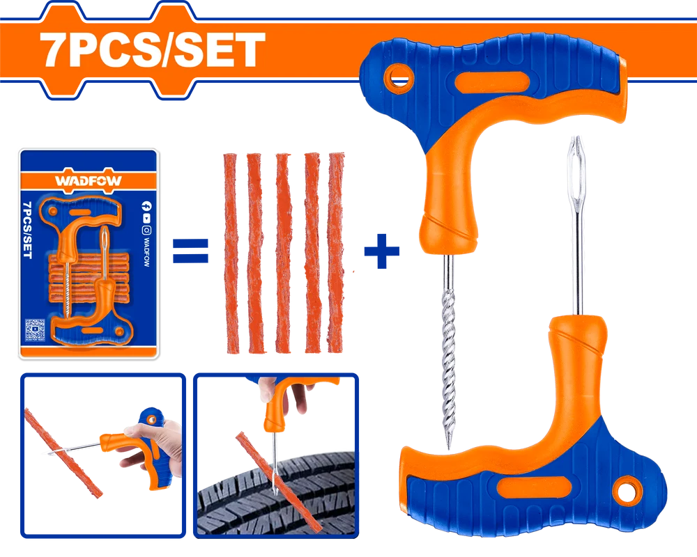 WADFOW Tire plug tools 7 pcs - WTPT1102