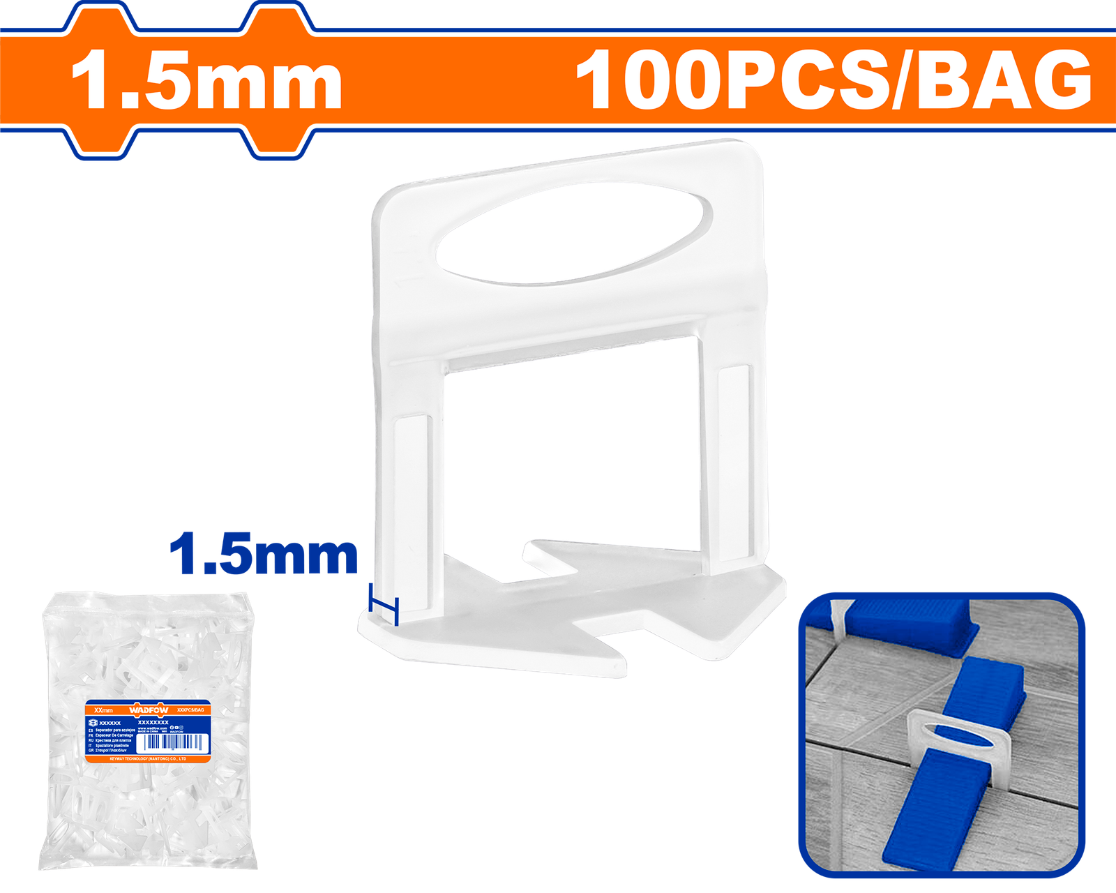 كلبسات سيراميك  WXZ2315 Tile leveler wadfow