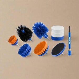 WND5403 wadfow 11 Pcs Cleaning Brush Set طقم فرش تلميع وتنظيف